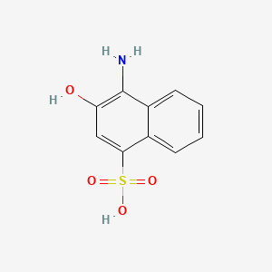 Chemical structure of 1-Amino-2-naphthol-4-sulfonic Acid