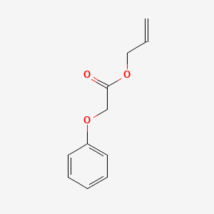 Chemical structure of Allyl phenoxyacetate