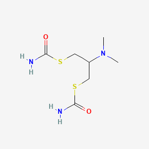 Chemical structure of Cartap