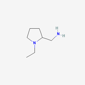 Chemical structure of 2-Aminomethyl-1-ethylpyrrolidine