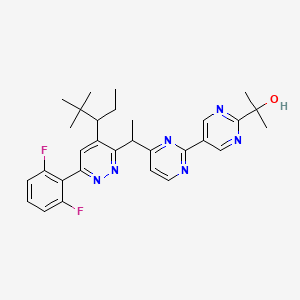 Chemical structure of Amberlite® IRA-410 ion-exchange resin