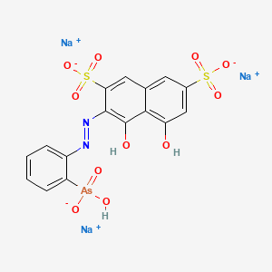 Chemical structure of Arsenazo I