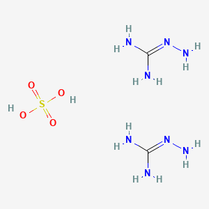 Chemical structure of Aminoguanidine Hemisulfate