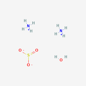 Chemical structure of Ammonium sulfite monohydrate