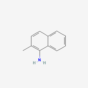 Chemical structure of 1-Amino-2-methylnaphthalene