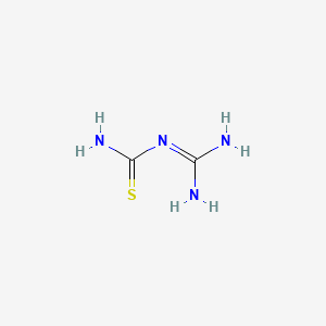 Chemical structure of Amidinothiourea