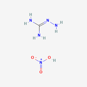 Chemical structure of Aminoguanidine nitrate