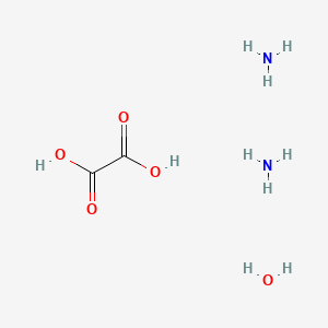 Chemical structure of Ammonium oxalate monohydrate