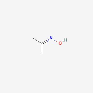 Chemical structure of Acetoxime