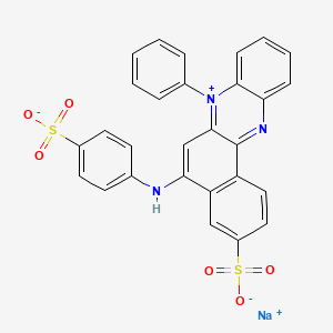 Chemical structure of Azocarmine G