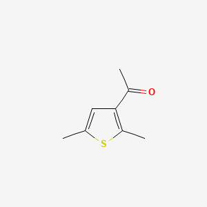 Chemical structure of 3-Acetyl-2,5-dimethylthiophene