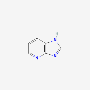 Chemical structure of 4-Azabenzimidazole