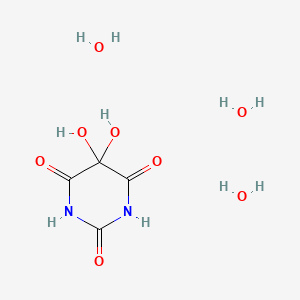 Chemical structure of Alloxan tetrahydrate