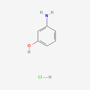 Chemical structure of 3-Aminophenol hydrochloride