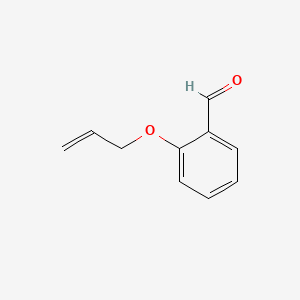 Chemical structure of 2-Allyloxybenzaldehyde