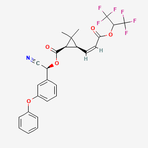 Chemical structure of Acrinathrin