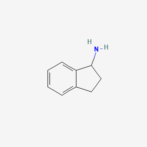Chemical structure of 1-Aminoindan