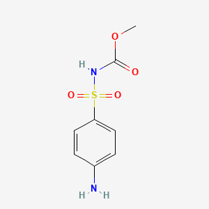 Chemical structure of Asulam
