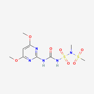 Chemical structure of Amidosulfuron