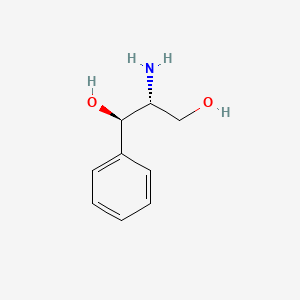 Chemical structure of [R(R*,R*)]-2-amino-1-phenylpropane-1,3-diol