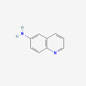 Chemical structure of 6-Aminoquinoline