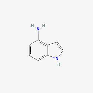 Chemical structure of 4-Aminoindole