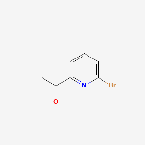 Chemical structure of 2-Acetyl-6-bromopyridine