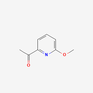 Chemical structure of 2-Acetyl-6-methoxypyridine