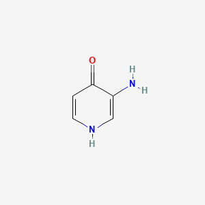 Chemical structure of 3-Amino-4-hydroxypyridine