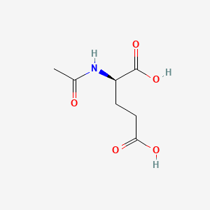 Chemical structure of Ac-D-Glu-OH