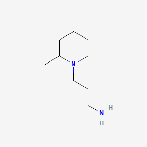 Chemical structure of N-(3-Aminopropyl)-2-pipecoline