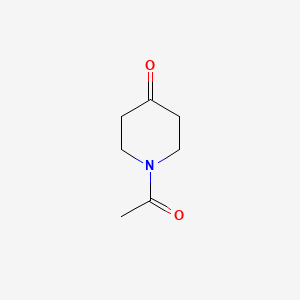 Chemical structure of 1-Acetyl-4-piperidone