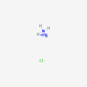 Chemical structure of Ammonium chloride-15N