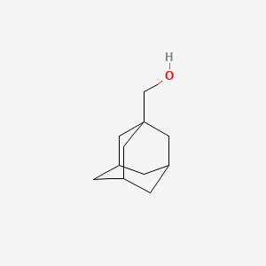 Chemical structure of 1-Adamantanemethanol
