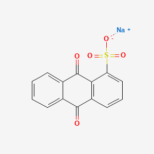 Chemical structure of 1-Anthraquinonesulfonic acid sodium salt