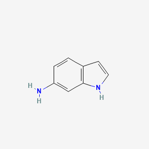 Chemical structure of 6-Aminoindole