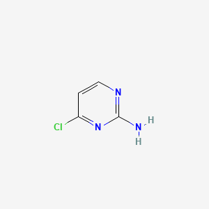 Chemical structure of 2-Amino-4-chloropyrimidine