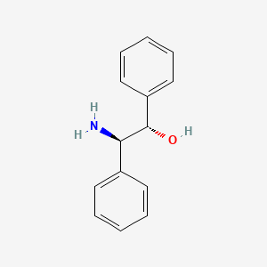 Chemical structure of (1S,2R)-(+)-2-Amino-1,2-diphenylethanol