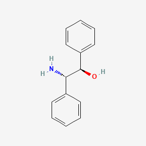 Chemical structure of (1R,2S)-(-)-2-Amino-1,2-diphenylethanol