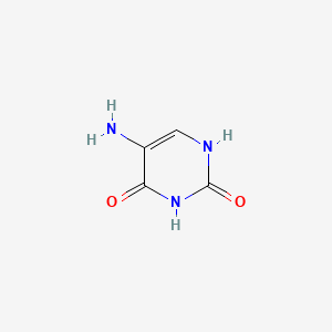 Chemical structure of 5-Aminouracil