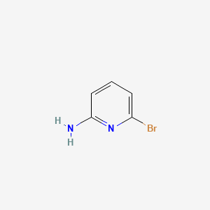 Chemical structure of 2-Amino-6-bromopyridine