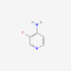 Chemical structure of 4-Amino-3-fluoropyridine