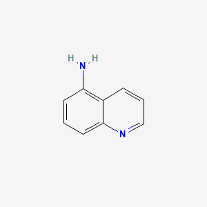 Chemical structure of 5-Aminoquinoline