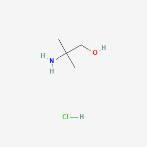 Chemical structure of 2-Amino-2-methyl-1-propanol hydrochloride