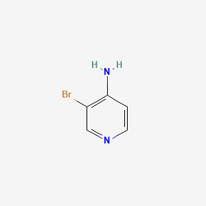 Chemical structure of 4-Amino-3-bromopyridine