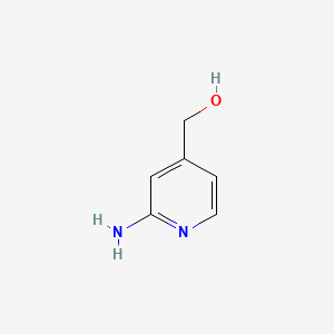 Chemical structure of 2-Amino-4-pyridinylmethanol
