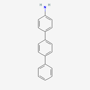 Chemical structure of 4-Amino-p-terphenyl