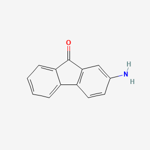 Chemical structure of 2-Aminofluorenone