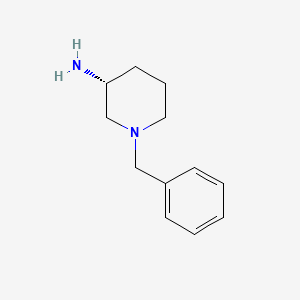 Chemical structure of (R)-3-Amino-1-benzylpiperidine