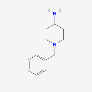 Chemical structure of 1-Benzyl-4-piperidylamine